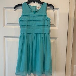 Blush Aqua Kids Dress